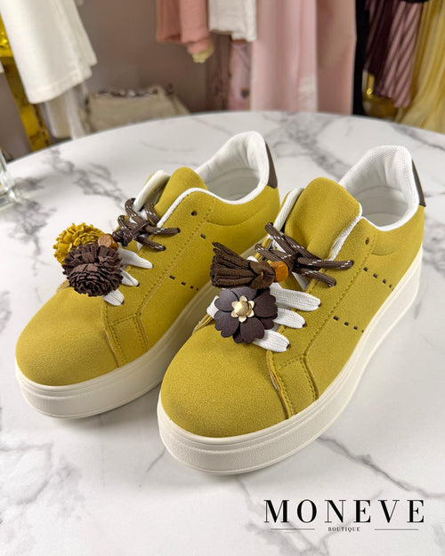 Sneakersy Yellow Garden – Wyjątkowy Styl z Nutką Boho