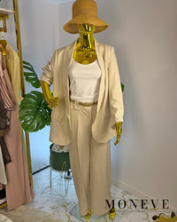 Garnitur Glamour Beige – Blask i Elegancja w Jednym — widok 2