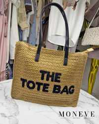 Letnia Pleciona Torba Shopper „THE TOTE BAG” — widok 3