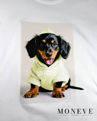 T-shirt Puppy LA – Uroczy Akcent w Twojej Garderobie — widok 3