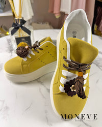 Sneakersy Yellow Garden – Wyjątkowy Styl z Nutką Boho — widok 2