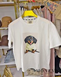 T-shirt Puppy LA – Uroczy Akcent w Twojej Garderobie — widok 5