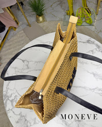 Letnia Pleciona Torba Shopper „THE TOTE BAG” — widok 4
