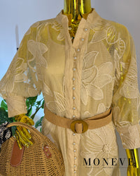 Ażurowa Sukienka Pearl Lace – Zmysłowa Elegancja — widok 5