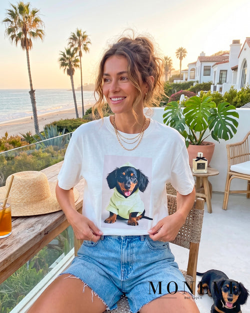 T-shirt Puppy LA – Uroczy Akcent w Twojej Garderobie